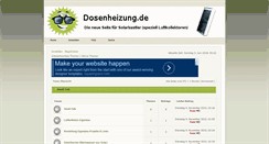 Desktop Screenshot of dosenheizung.de