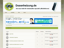 Tablet Screenshot of dosenheizung.de